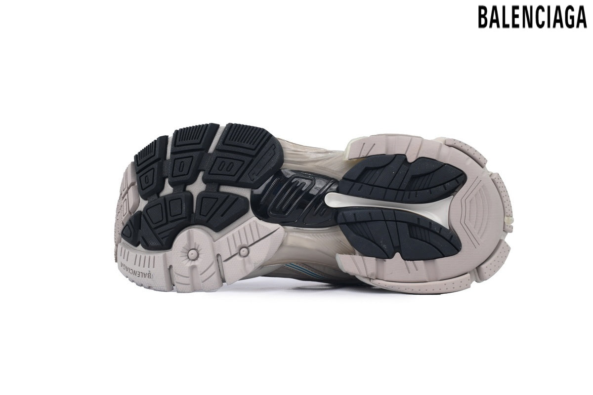 Balenciaga Runner men's shoes women sneakers ¨C Beige & Blue