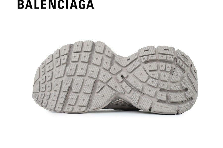 Balenciaga Runner Sneakers in Silver and Neon Yellow