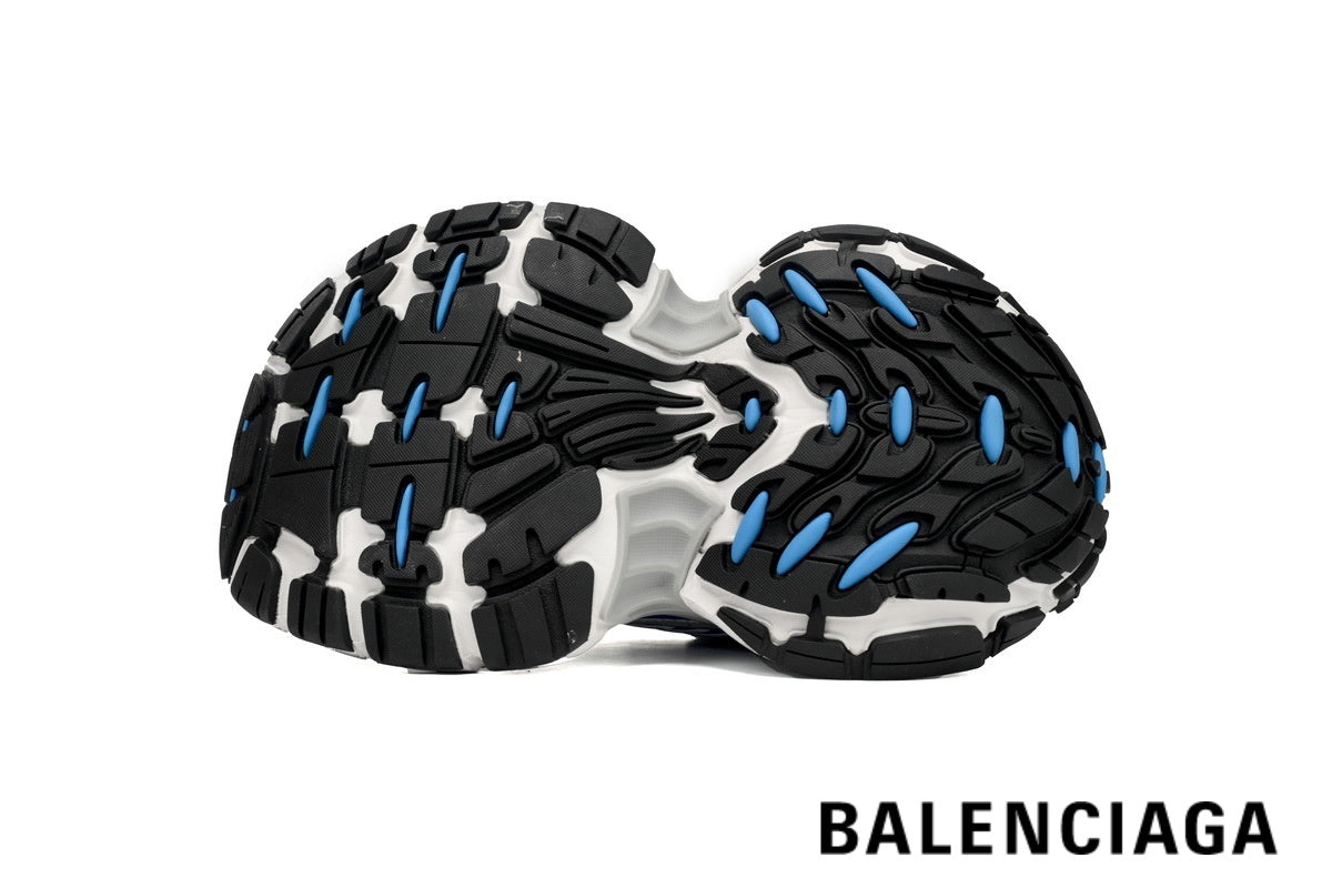 Balenciaga Runner men's shoes women sneakers ¨C White & Blue