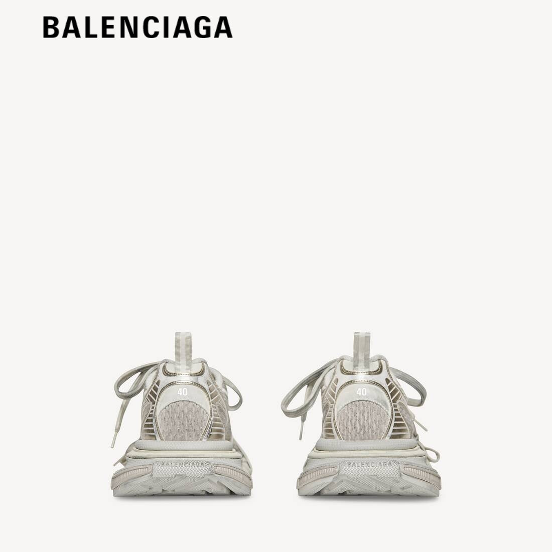 Balenciaga 3XL Check Pattern men's shoes women sneakers