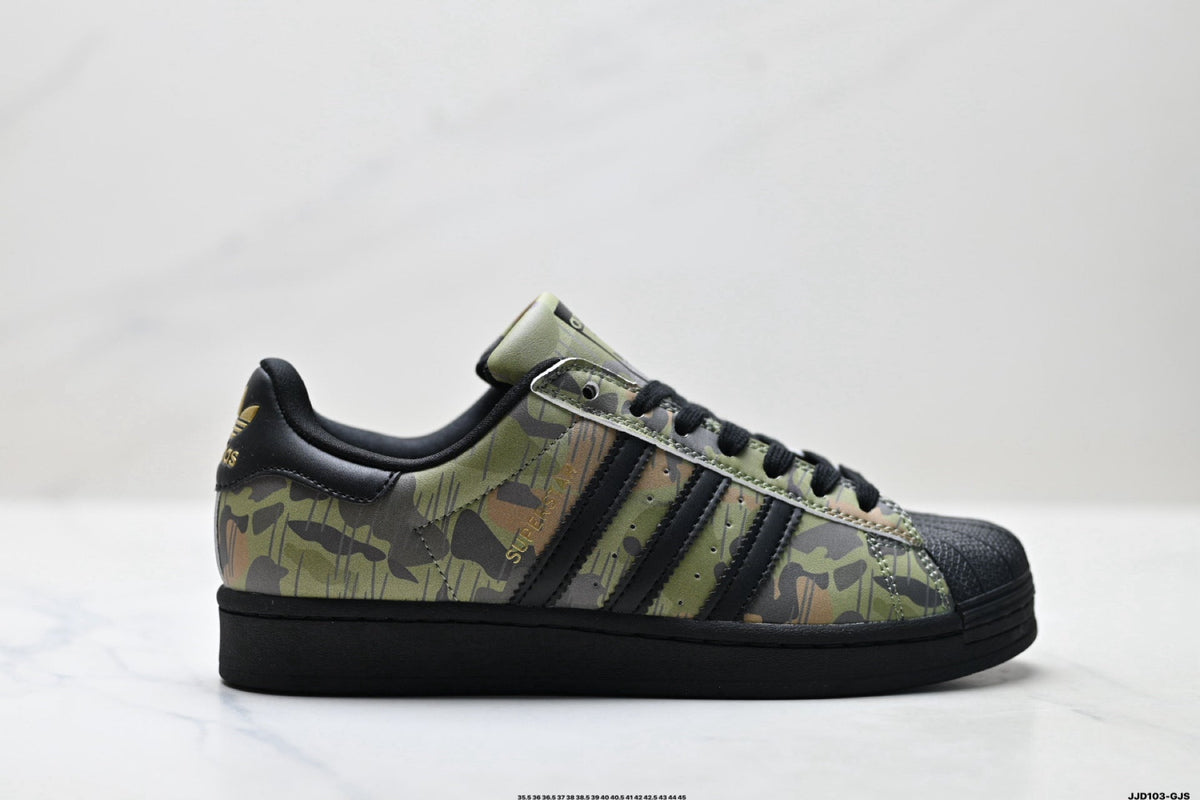 adidas Originals Superstar ¡ª Black Multicolor Paint Splash | Shell Toe