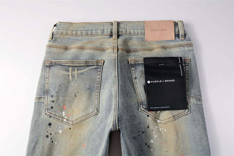 PURPLE  Fashion Jeans 9071