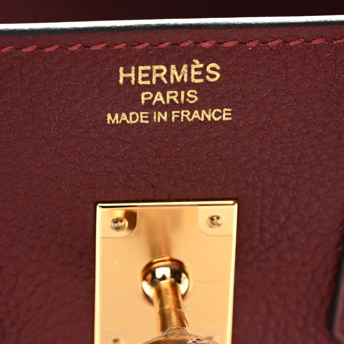 Togo Birkin 25 Rouge H