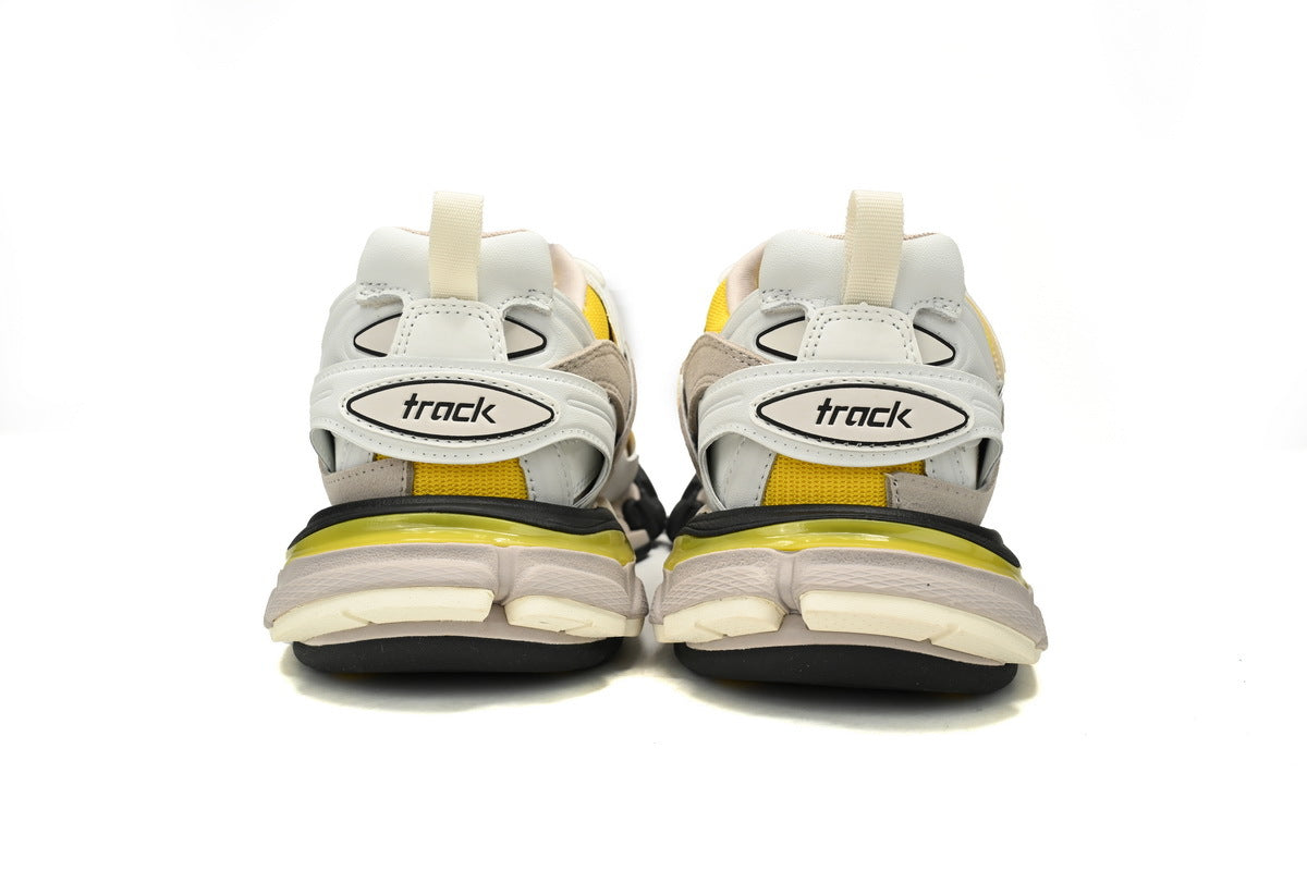Balenciaga men's shoes Track Sneaker  balenciaga runners white yellow