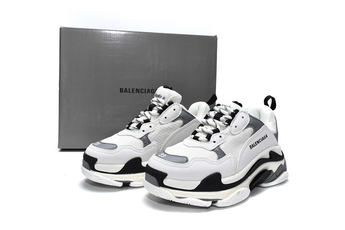 Balenciaga  men's shoes Track Triple S Sneakers balenciaga runners  White