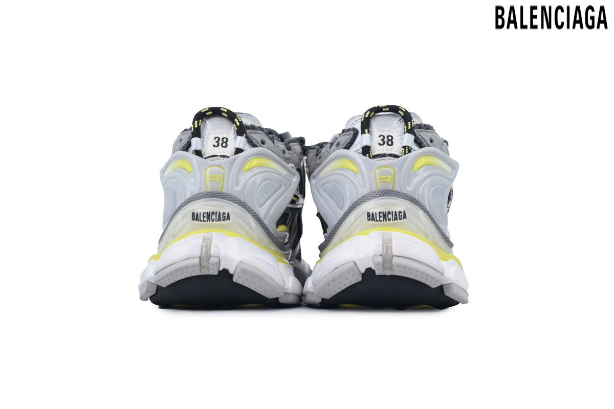 Balenciaga Runner men's shoes  women sneakers ¨C Grey & Yellow