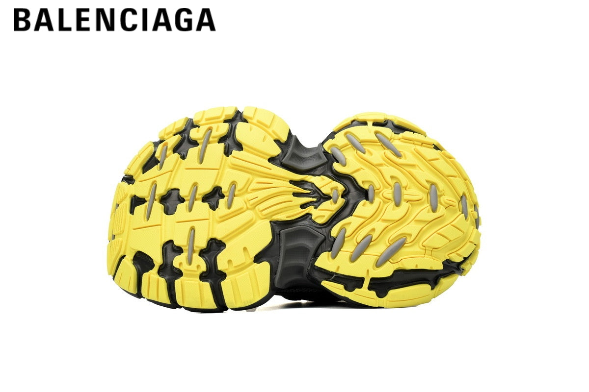 Balenciaga Cargo men's shoes  women sneakers¡ª Dark Gray / Yellow