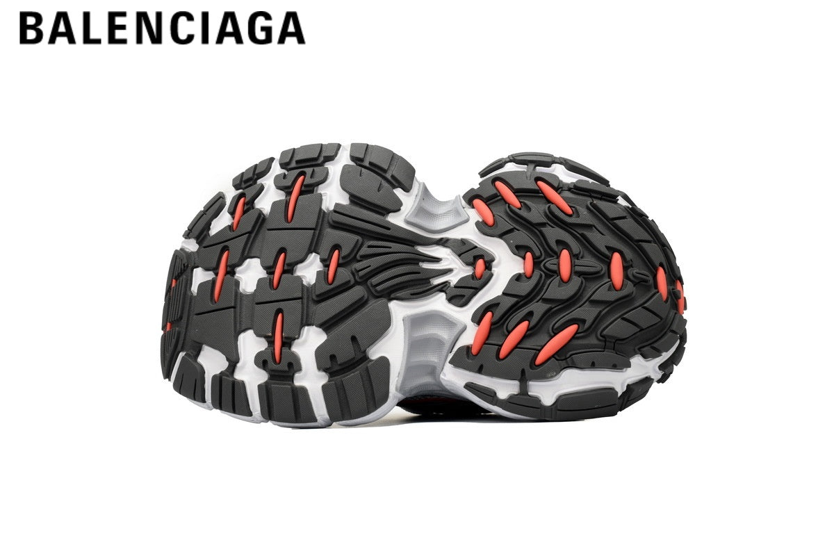 Balenciaga Cargo men's shoes  women sneakers ¡ª White / Black / Red