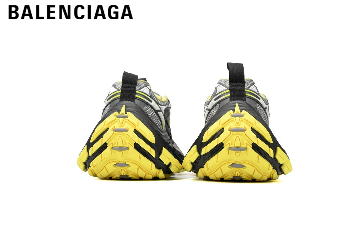 Balenciaga Cargo men's shoes  women sneakers¡ª Dark Gray / Yellow