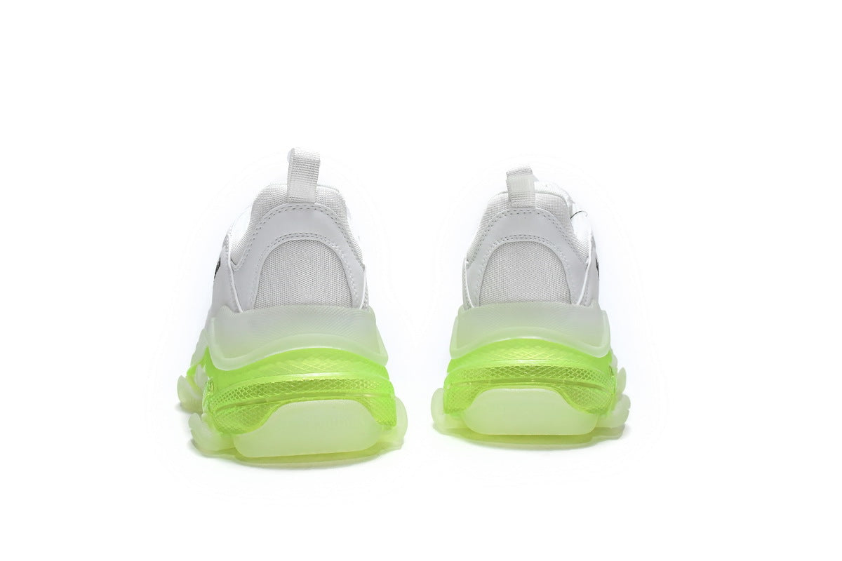 Balenciaga men's shoes Track Triple S Clear Sole Sneakers balenciaga runners White