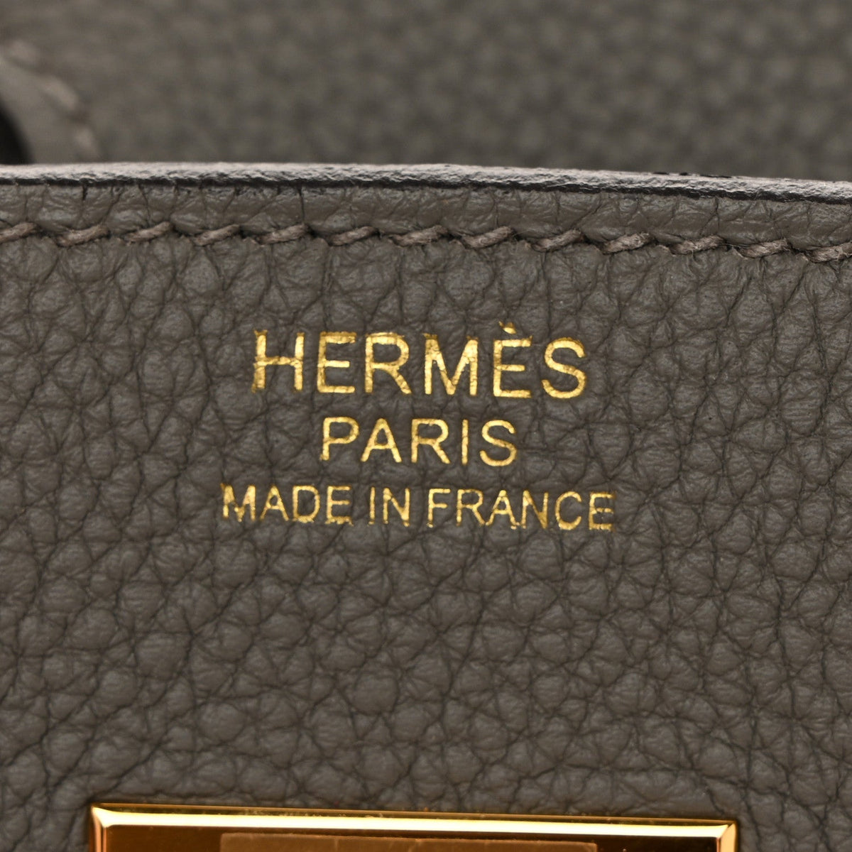 Togo Birkin 30 Gris Meyer