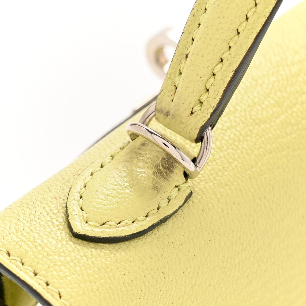 Chevre Mysore Mini Kelly Sellier 20 Jaune Bourgeon