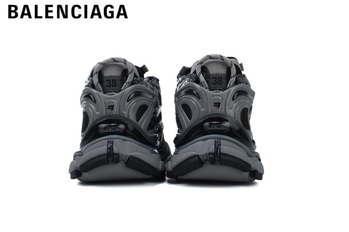 Balenciaga Runner men's shoes  women sneakers ¡ª Black / Gray
