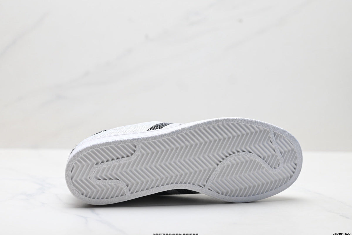 adidas Originals Superstar Custom ¡ª Silver Black Rhinestone | White Shell Toe