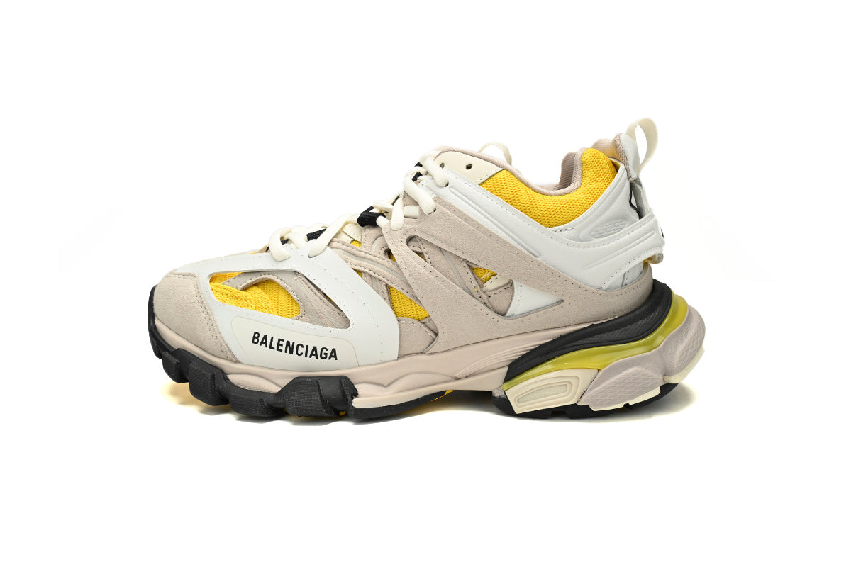 Balenciaga men's shoes Track Sneaker  balenciaga runners white yellow