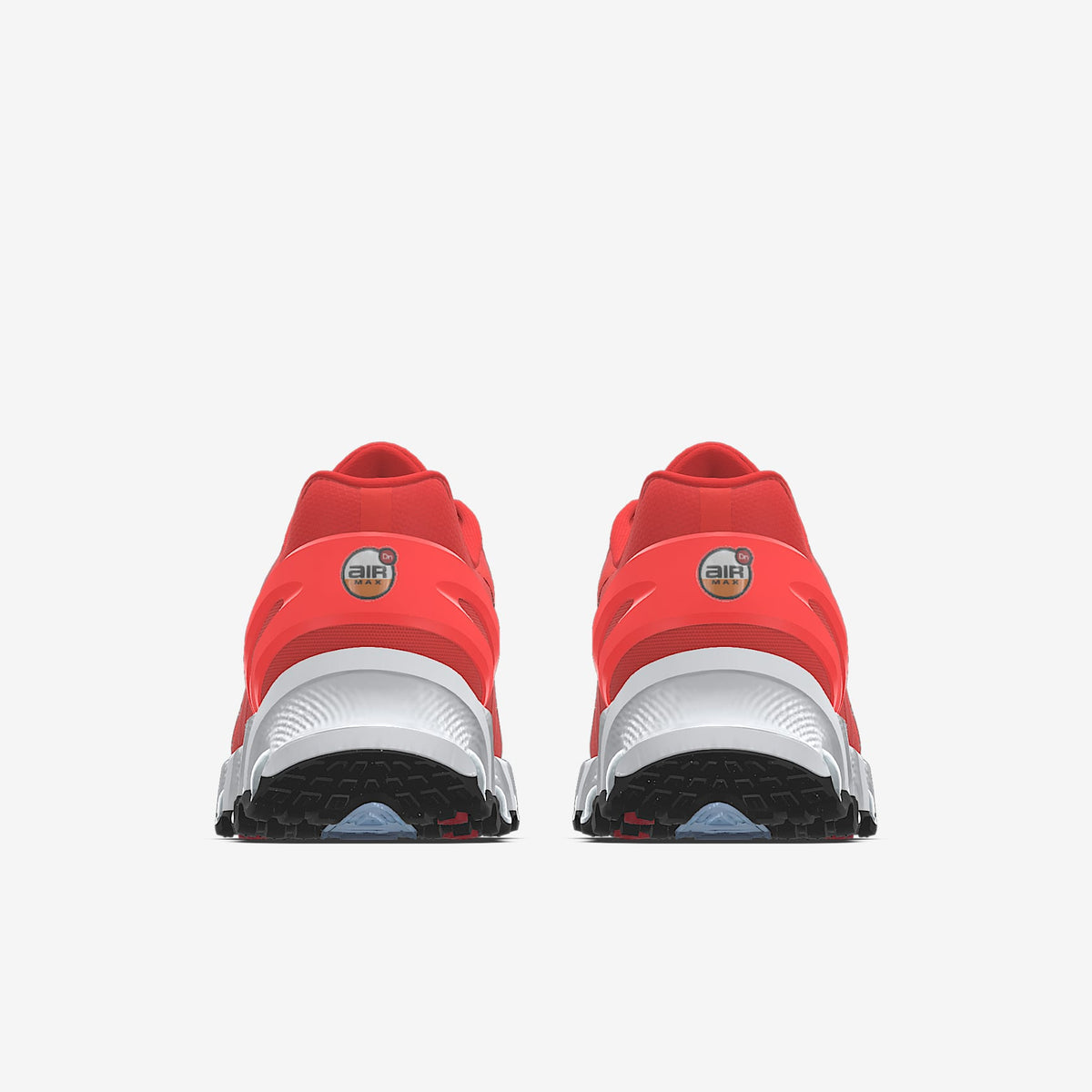Nike Air Max DN By You ¨C Bright Red/Black/White Custom Sneaker