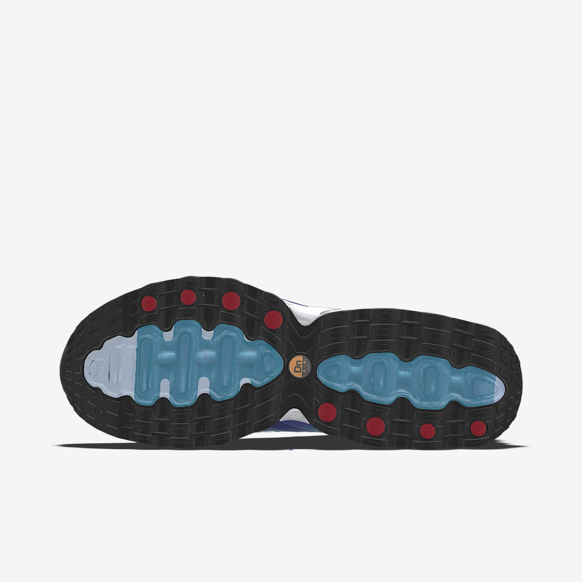 Nike Air Max DN By You ¨C Purple/Teal/Black/White Custom Sneaker