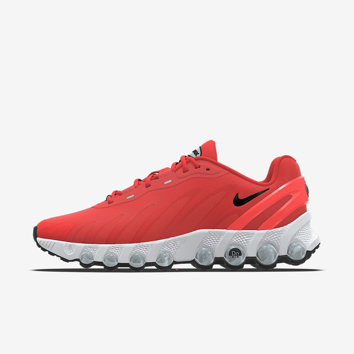 Nike Air Max DN By You ¨C Bright Red/Black/White Custom Sneaker