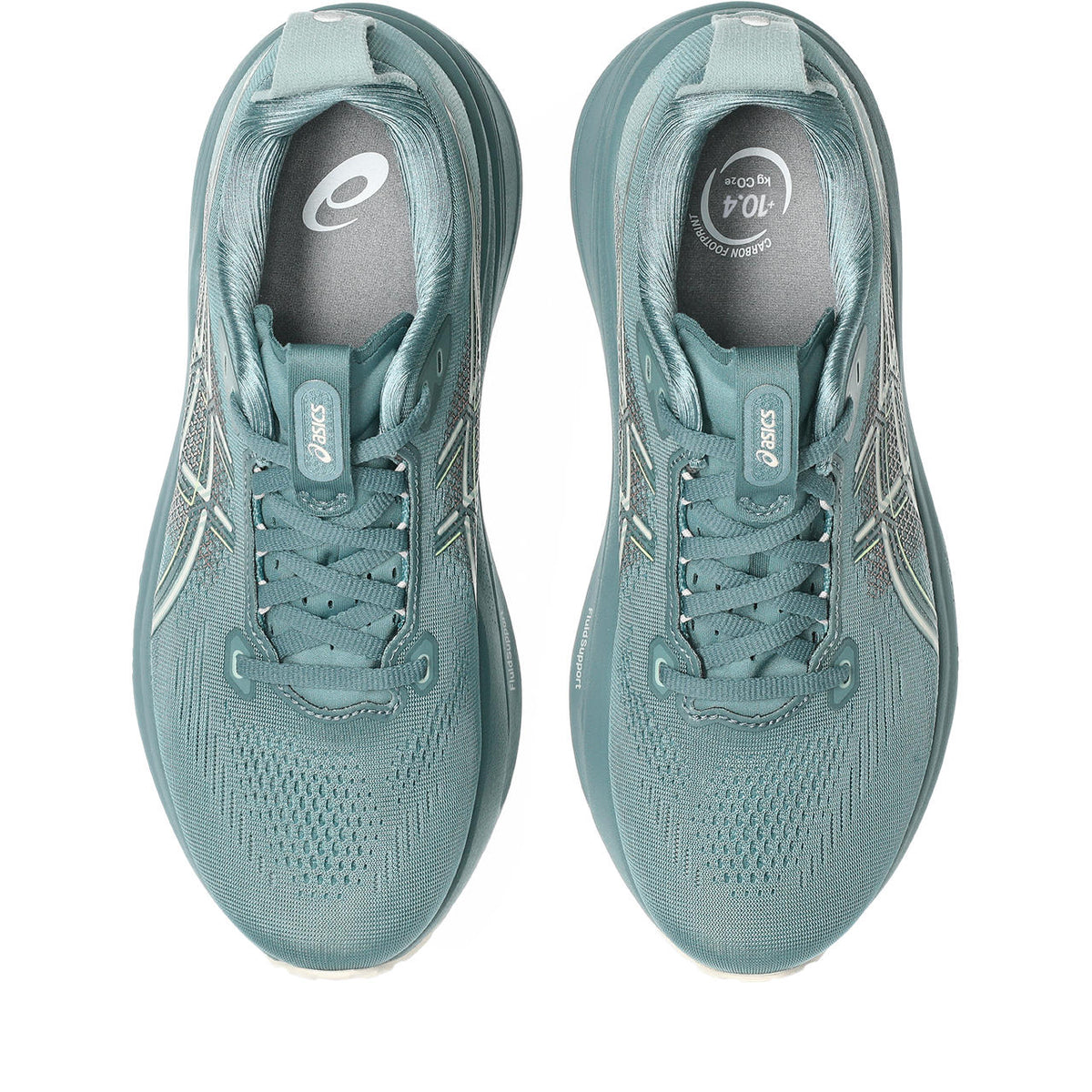 Asics  shoes  neutral running shoes mens  sneakers Gel-Kayano 33 Teal / Pale Lime