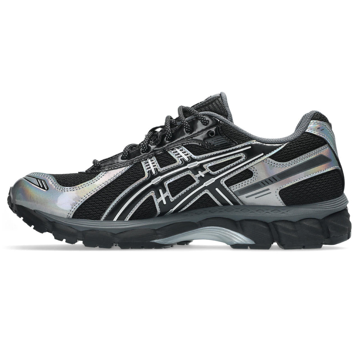Asics  shoes  neutral running shoes mens  sneakers Gel-Kayano 14 Black / Iridescent Silver