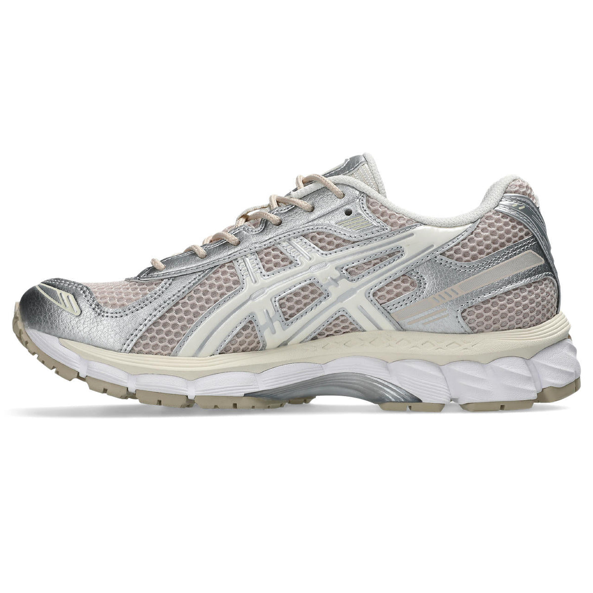 Asics  shoes  neutral running shoes mens  sneakers Gel-Nimbus 9 Silver / Beige / Off-White