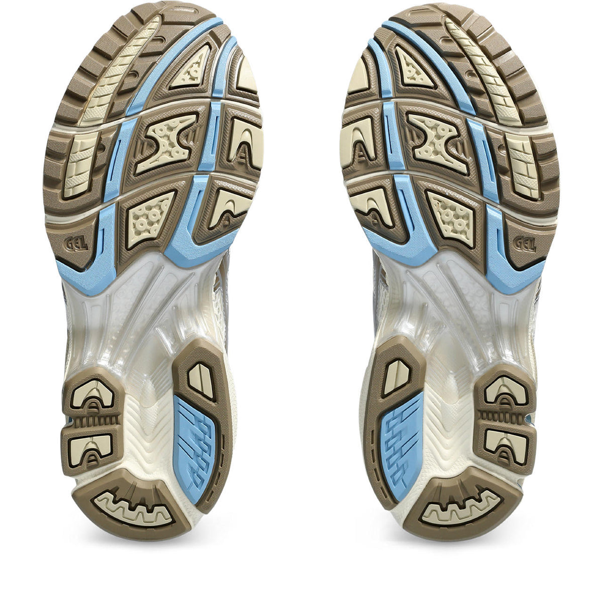 Asics  shoes  neutral running shoes mens  sneakers Gel-Nimbus 9 Silver / Cream / Brown / Blue