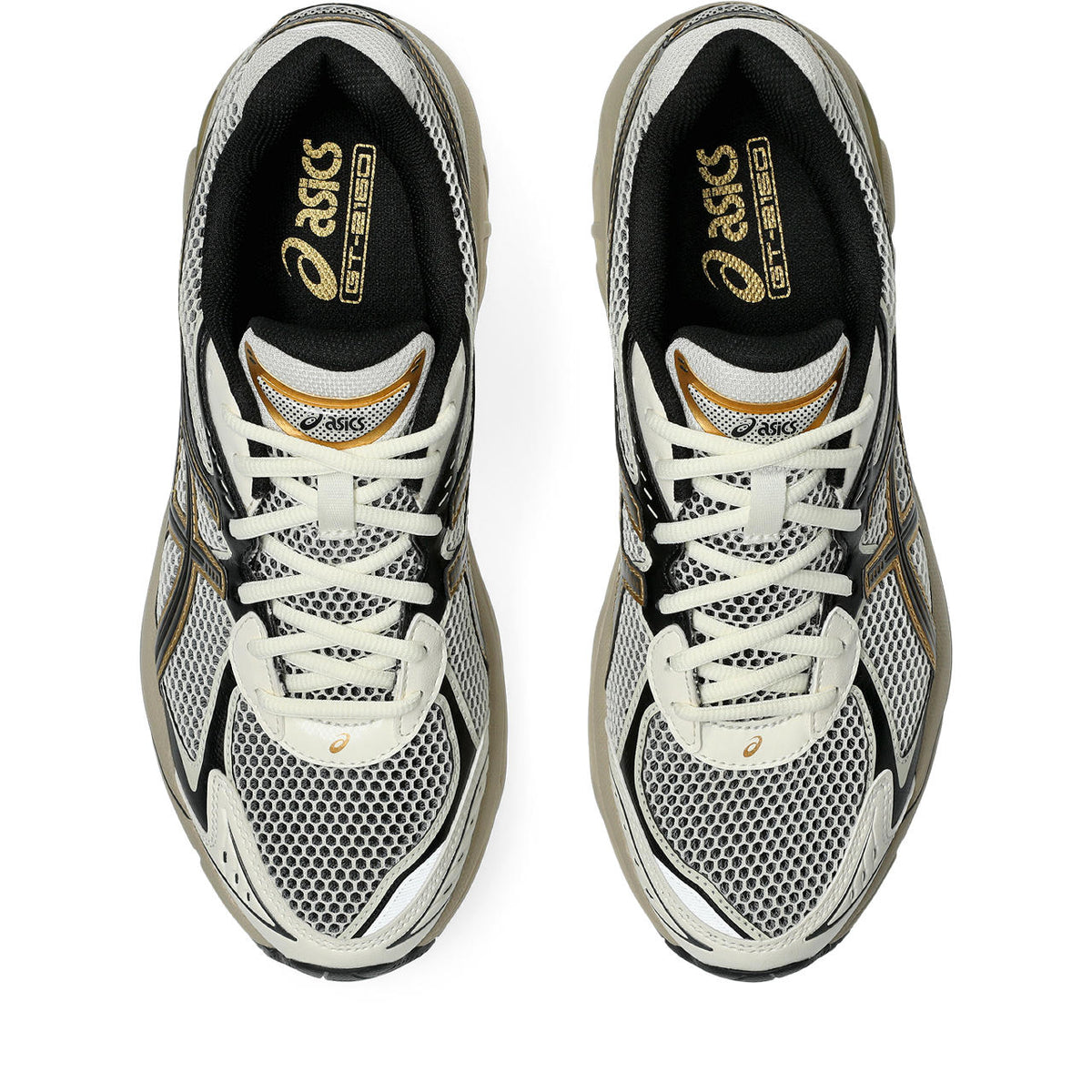 Asics  shoes  neutral running shoes mens  sneakers GT-2160 Off-White / Black / Gold