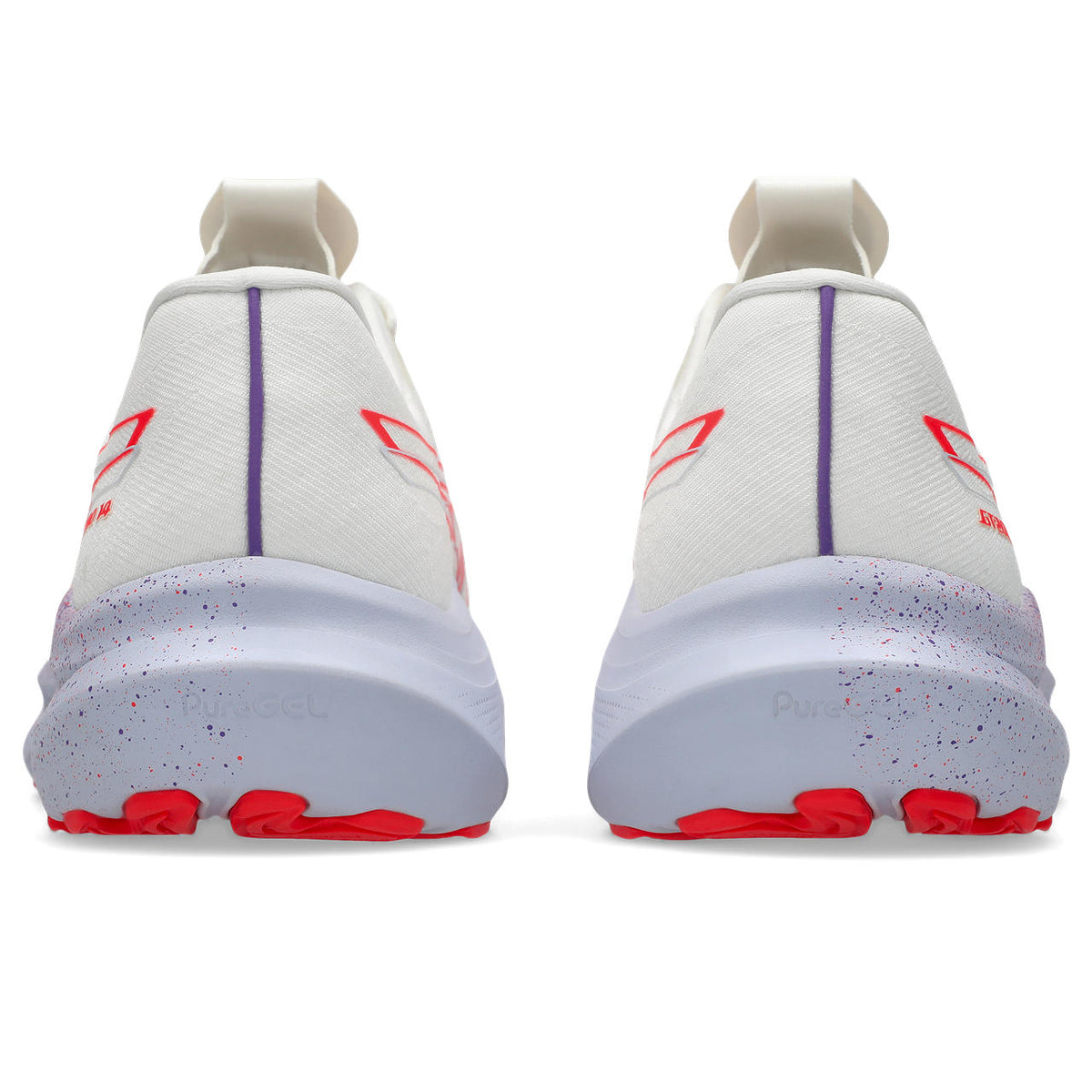 Asics womens shoes  neutral running shoes mens  sneakers GT-2000 14 White / Red / Light Blue