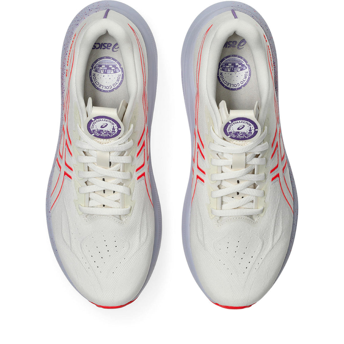 Asics womens shoes  neutral running shoes mens  sneakers GT-2000 14 White / Red / Light Blue
