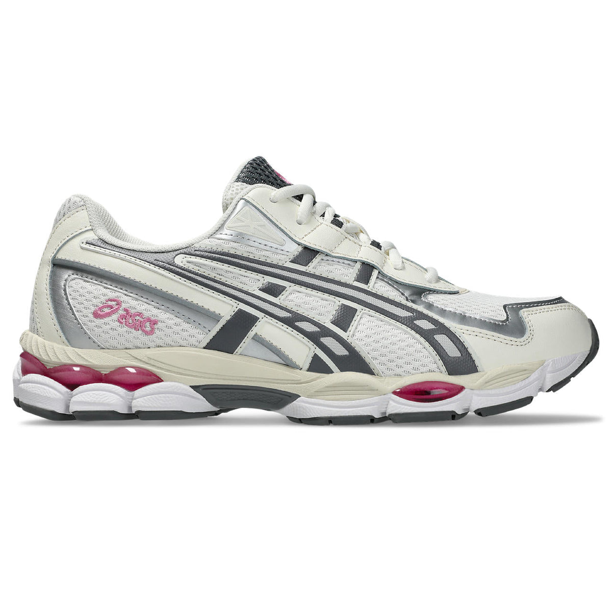 Asics womens shoes  neutral running shoes mens  sneakers Gel-Kayano 14 ¨C Cream/Silver/Dark Grey Sneaker