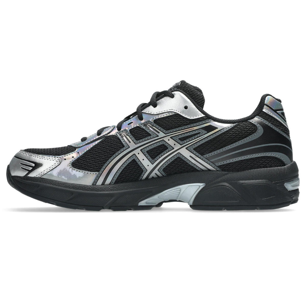 Asics womens shoes  neutral running shoes mens  sneakers Gel-1130 ¨C Black/Iridescent Silver Sneaker