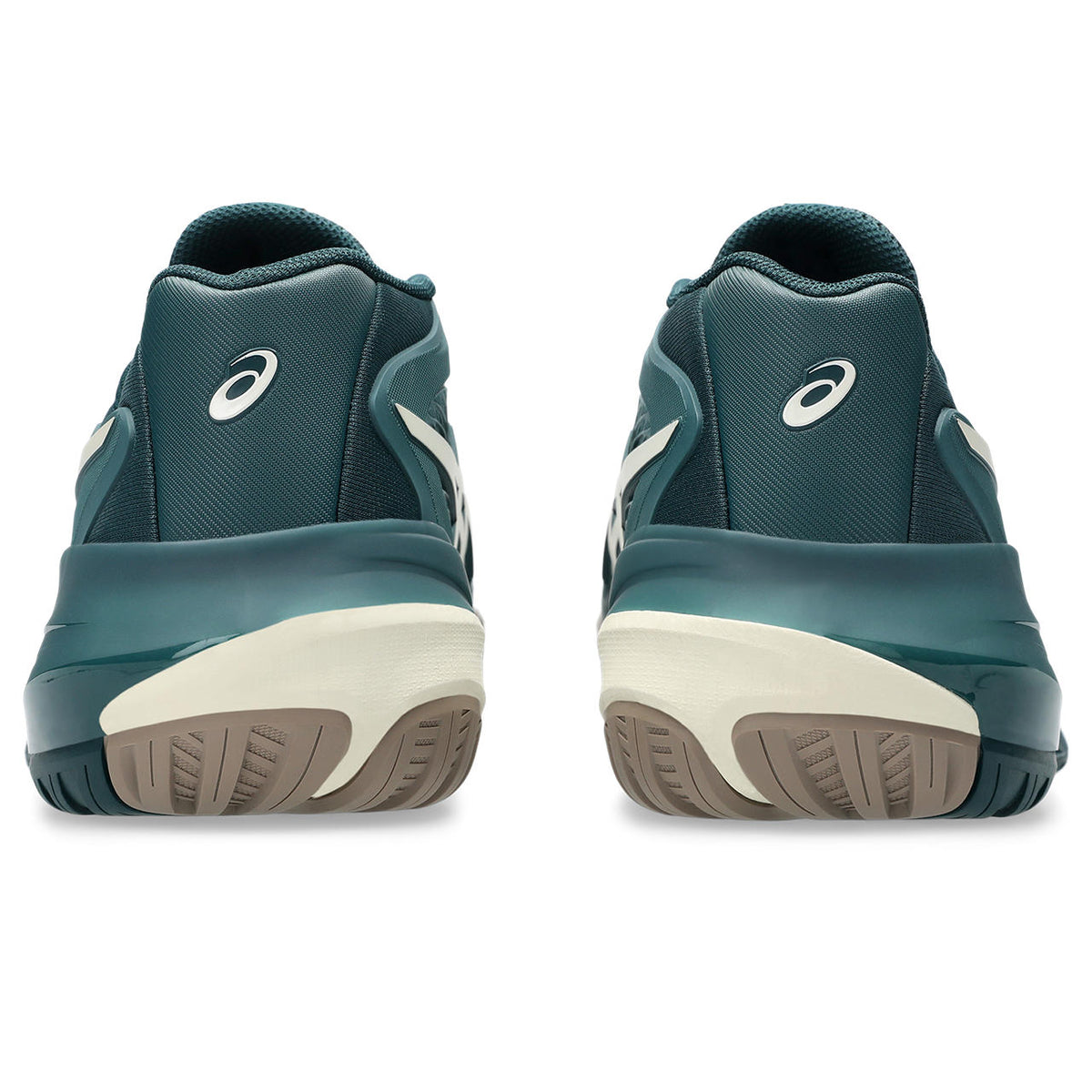 Asics womens shoes  neutral running shoes mens  sneakers Gel-Resolution ¨C Teal Green/Cream/Gum Tennis Sneaker