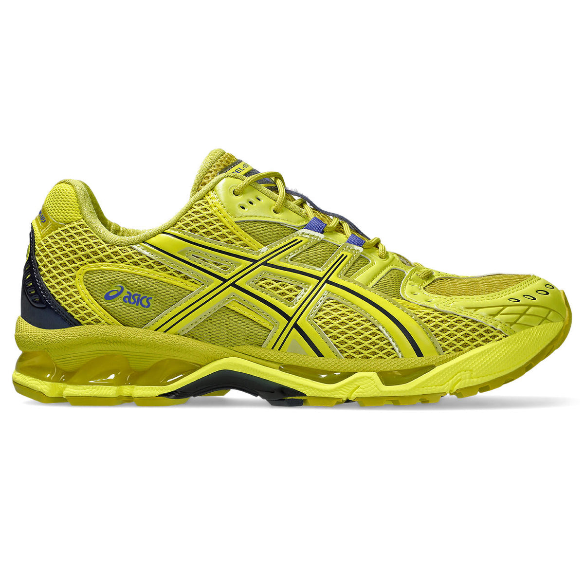 Asics womens shoes  neutral running shoes mens  sneakers  Gel-1130 Yellow / Navy Blue