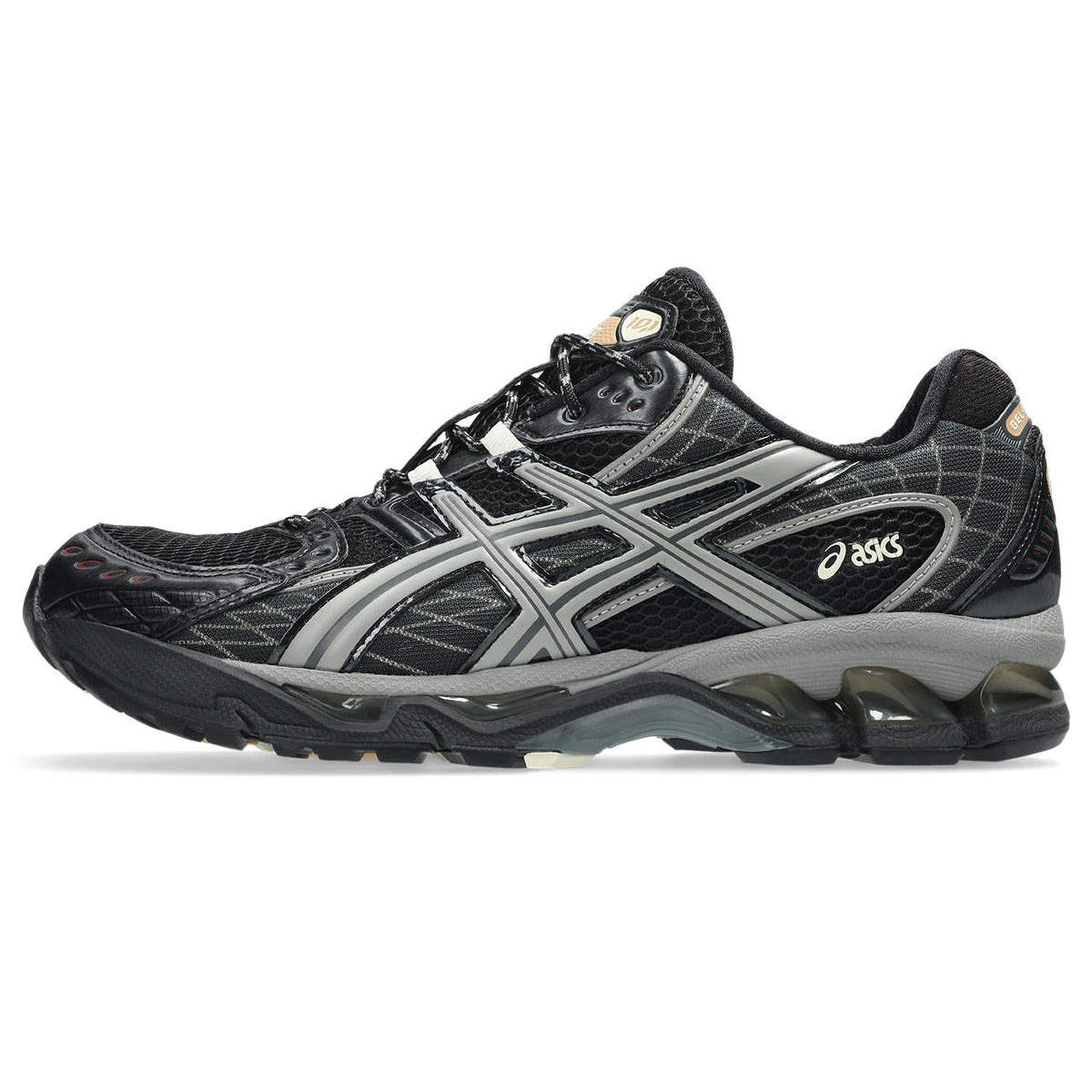 Asics womens shoes  neutral running shoes mens  sneakers Gel-Nimbus 10 Black / Gray / Beige