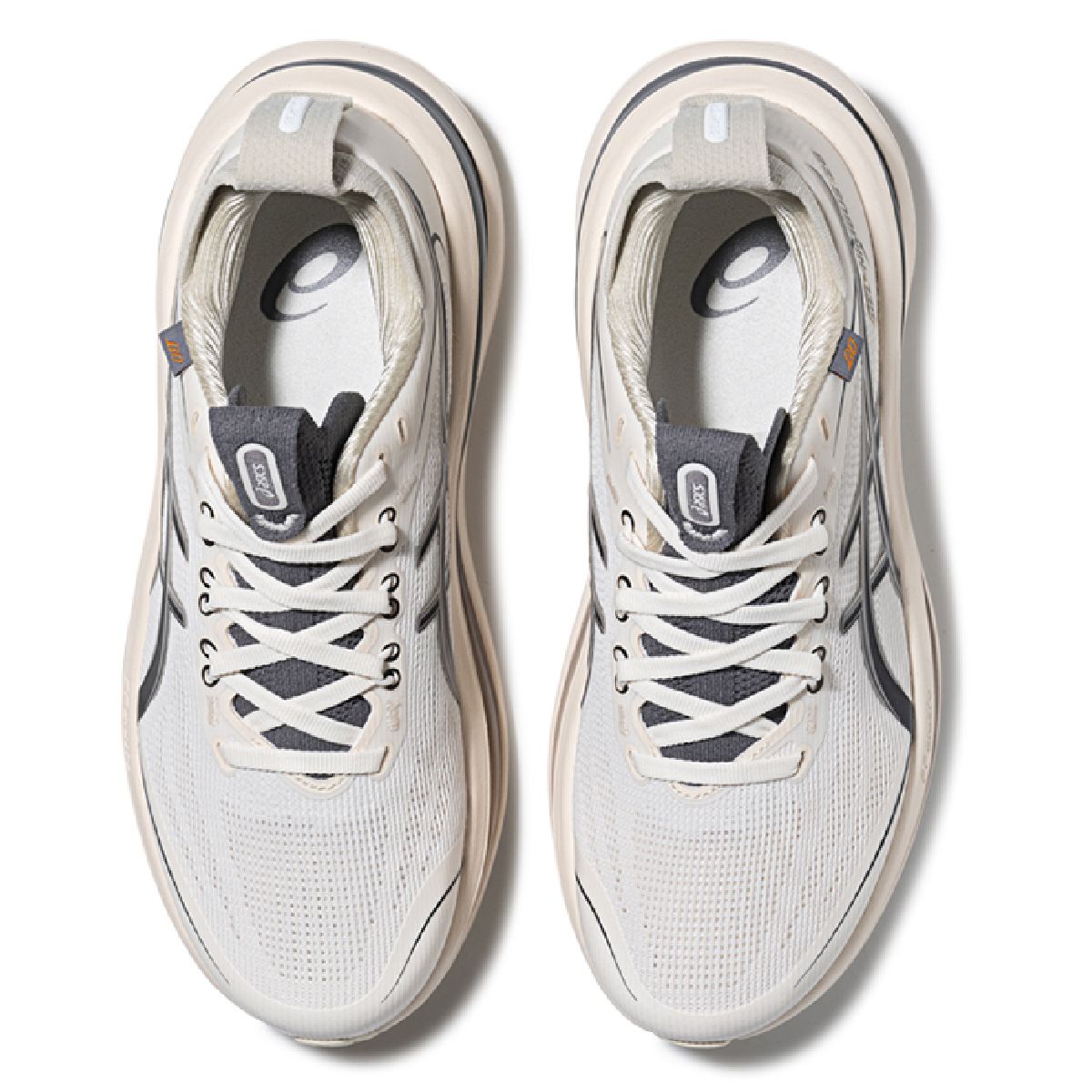 Asics womens shoes  neutral running shoes mens  sneakers  Gel-Nimbus 28 Cream / Dark Grey