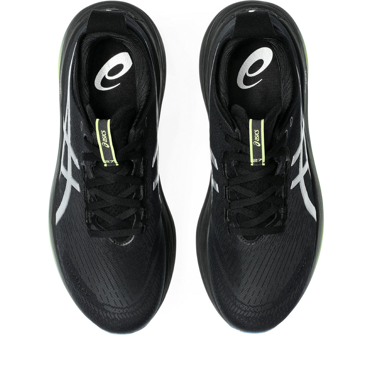 Asics womens shoes  neutral running shoes mens  sneakers  Gel-Nimbus 28 ¨C Black/Silver/Lime Running Shoe