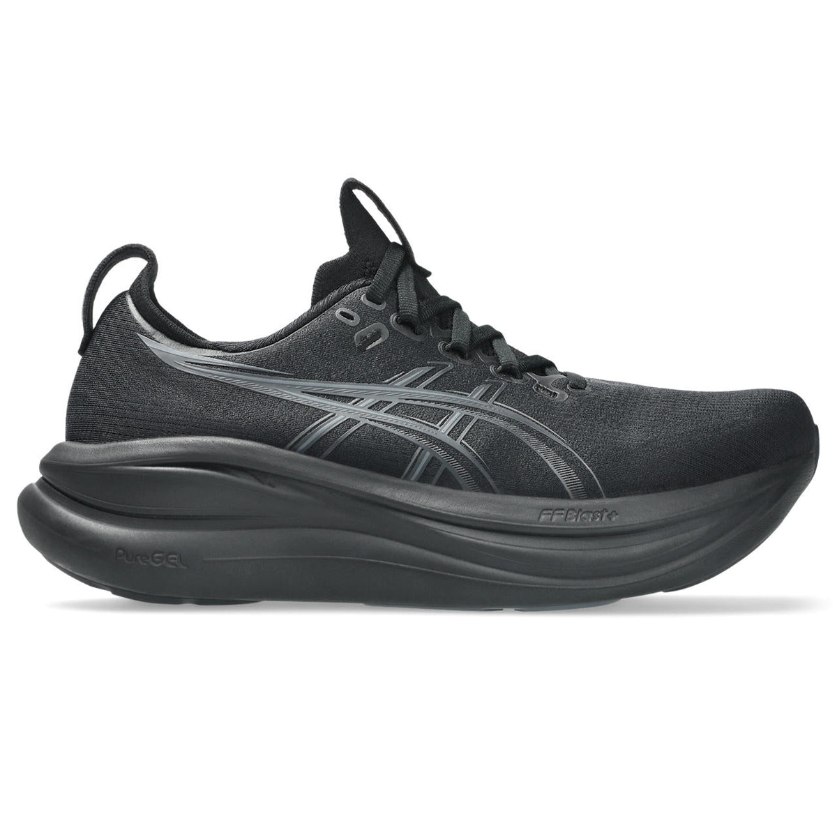 Asics womens shoes  neutral running shoes mens  sneakers  Gel-Nimbus 28 ¨C Triple Black Running Shoe