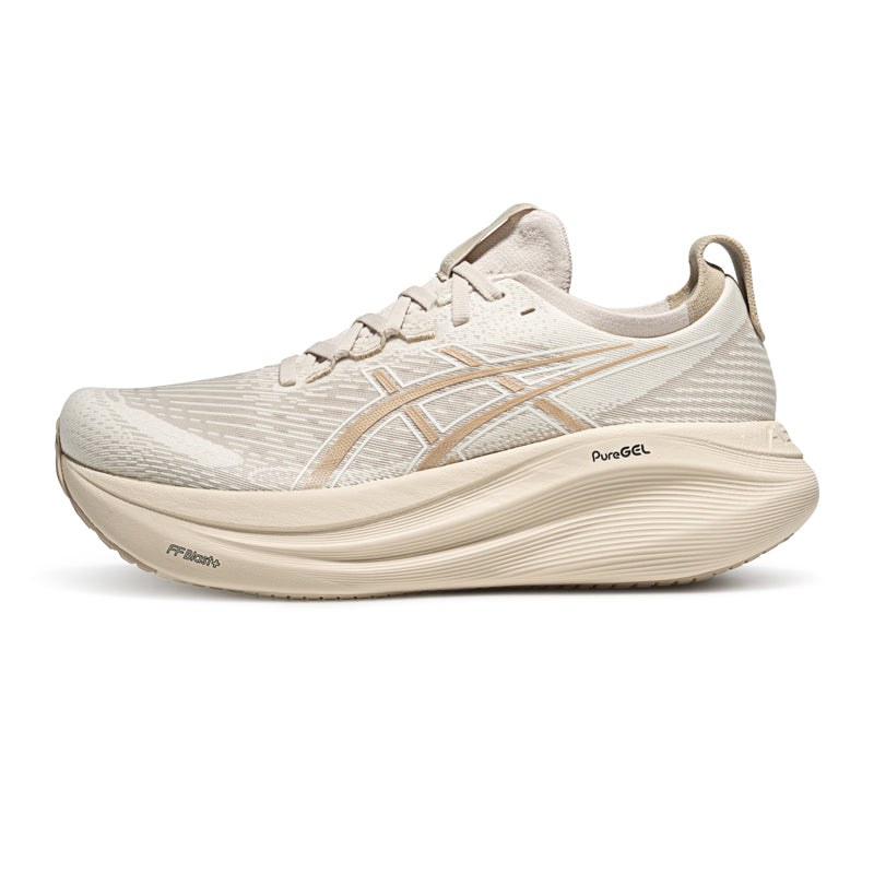 Asics womens shoes  neutral running shoes mens  sneakers  Gel-Nimbus 28 ¨C Oatmeal/Beige Running Shoe