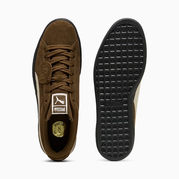 Puma Suede ¡ª Brown / Beige / Badge puma shoes for men  womens shoes  roma shoes