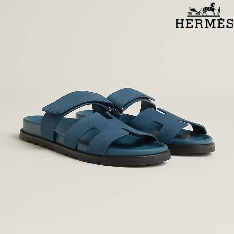 Herm¨¨s Chypre Blue Sandal