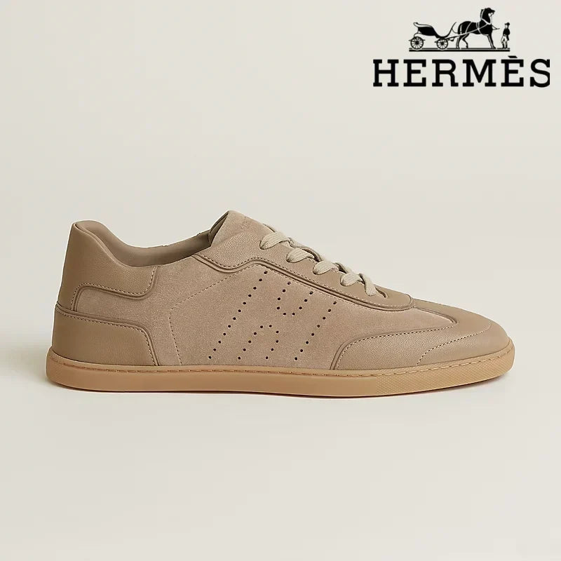 Herm¨¨s Boomerang Taupe Sneaker