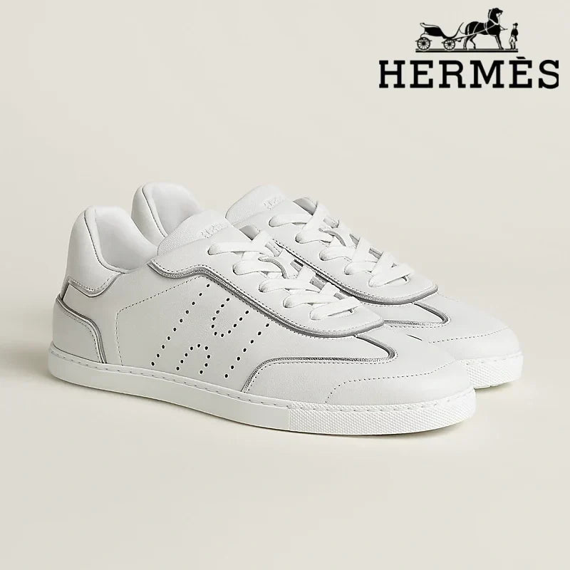 Herm¨¨s Boomerang White Sneaker