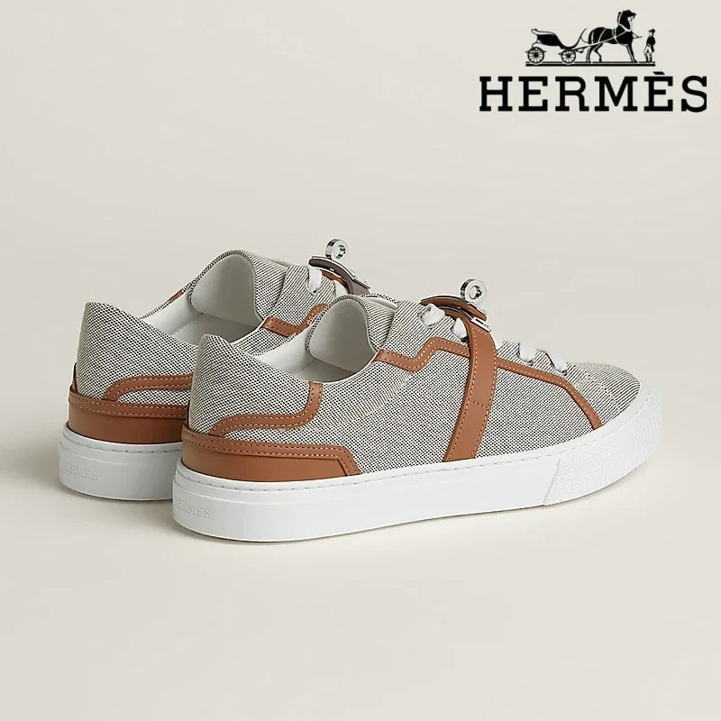 Herm¨¨s Day Canvas Sneaker