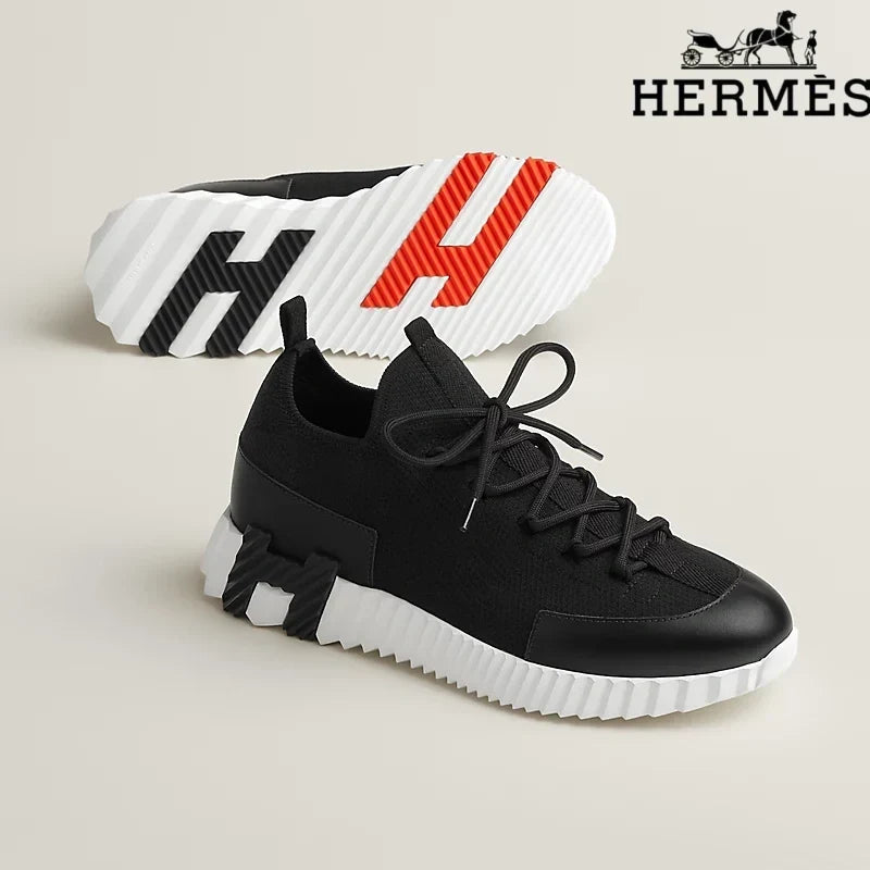 Herm¨¨s Black Electric Sneakers