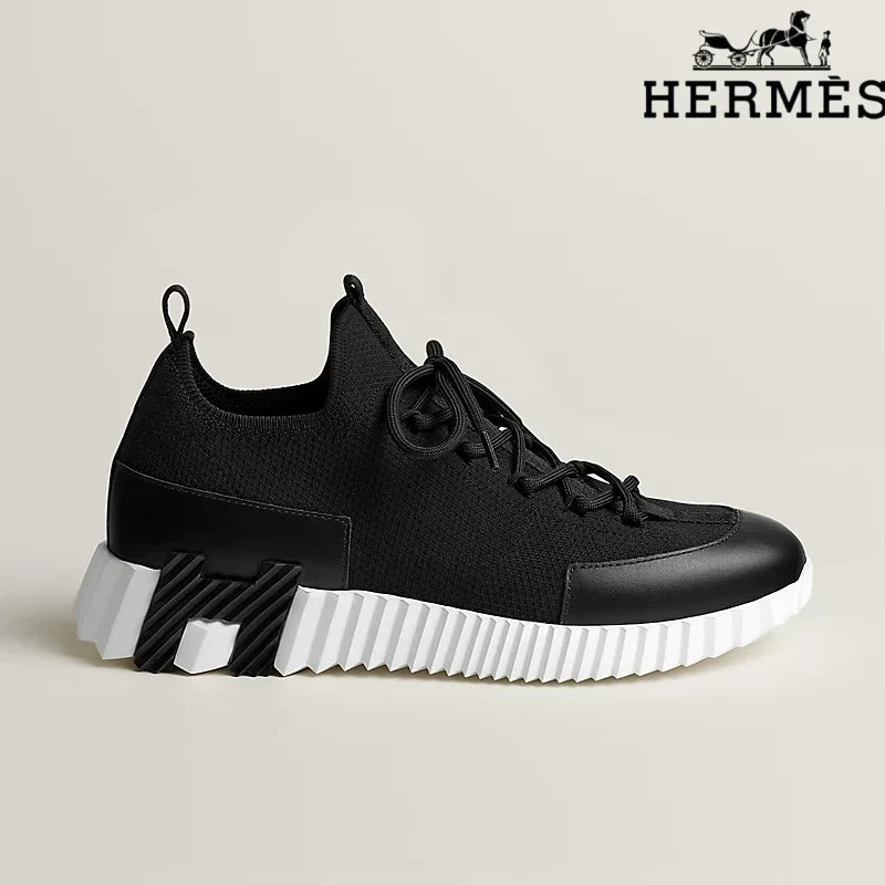 Herm¨¨s Black Electric Sneakers