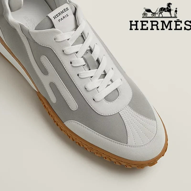 Herm¨¨s Jet Sneaker in Gris Clair