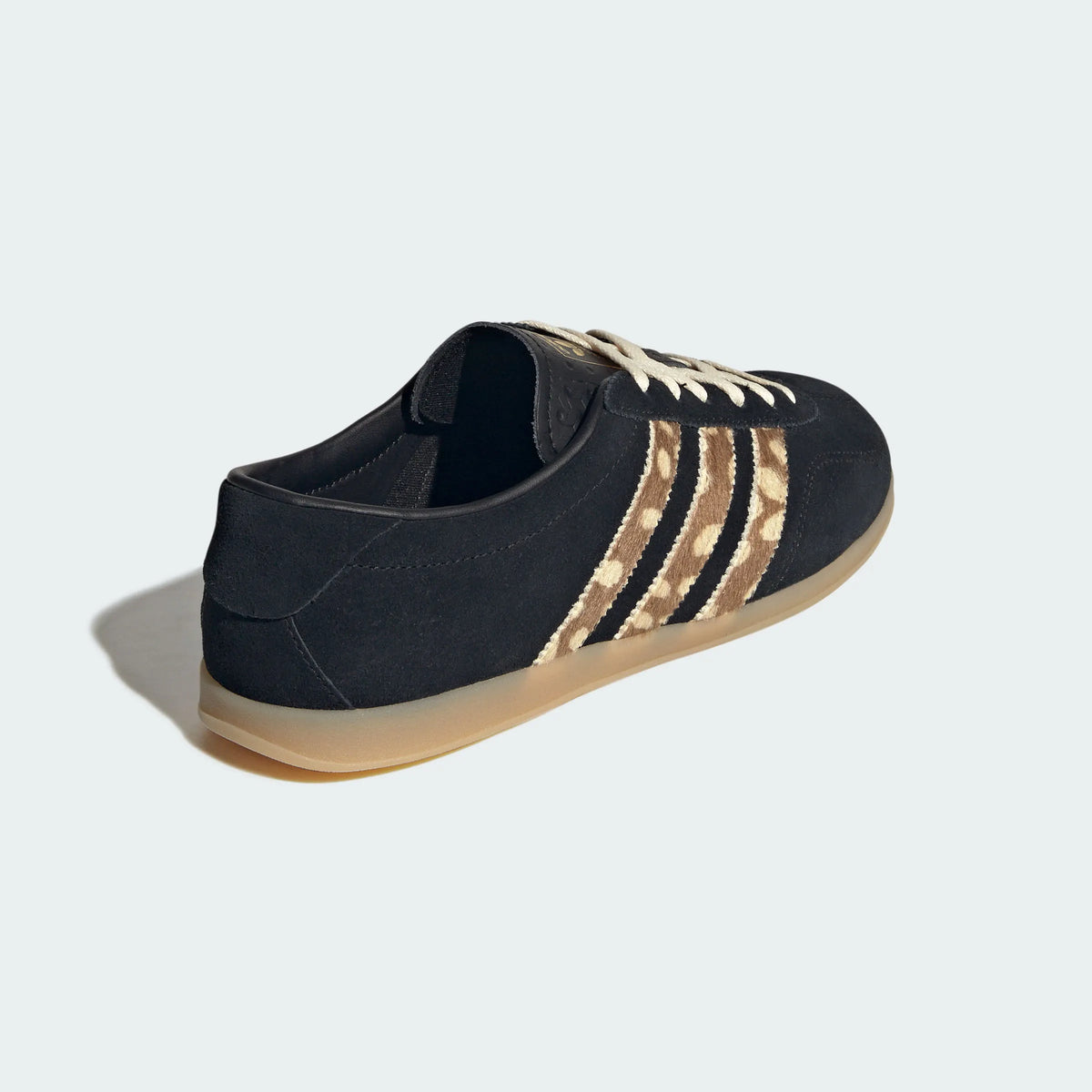 Adidas Originals ¨C Black Leopard Print Suede Casual Sneakers
