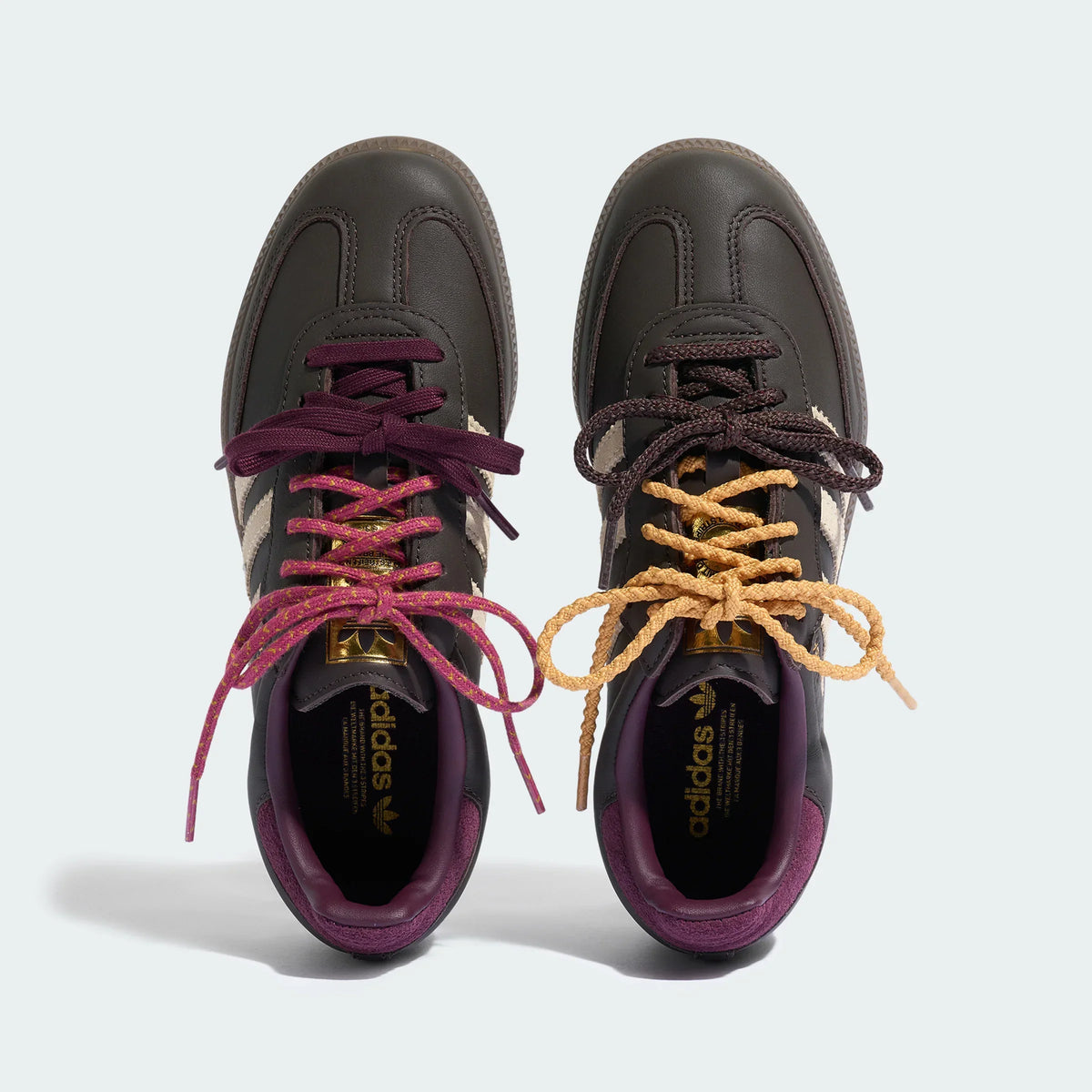 Adidas Originals ¨C Dark Brown / Cream Leather Casual Sneakers