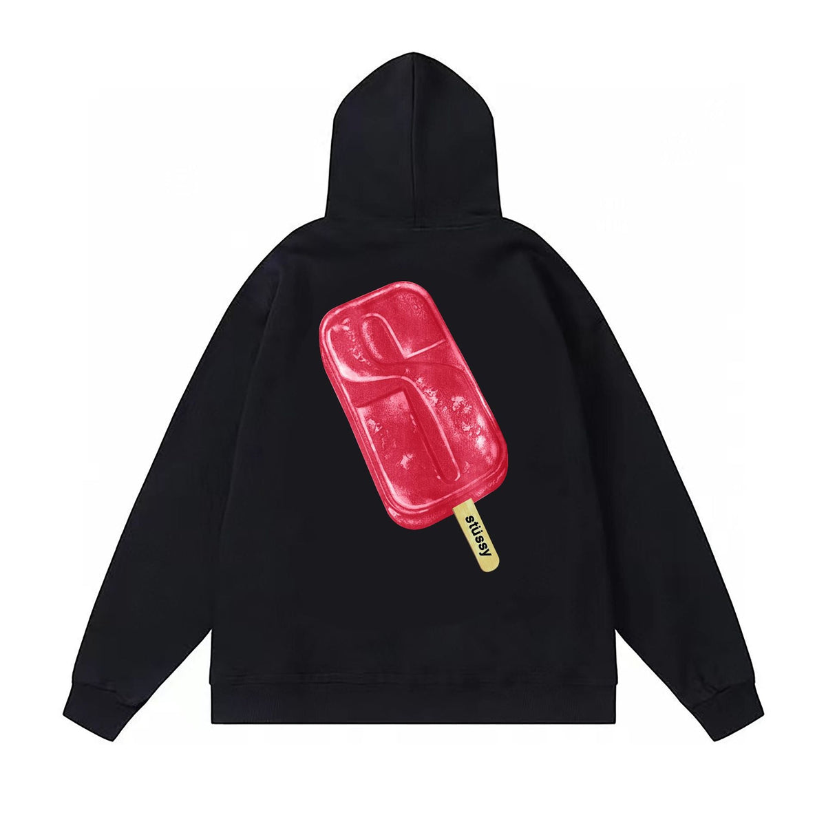 Stussy Hoodie Fall/Winter Fleece Hooded Sweater