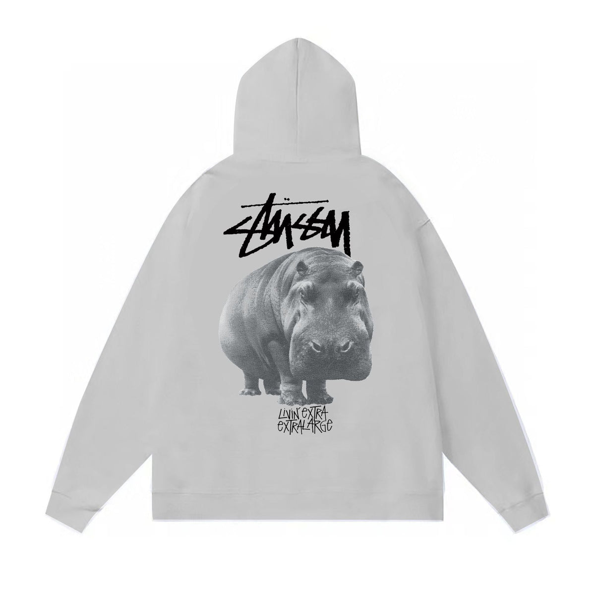 Stussy Hoodie Fall/Winter Fleece Hooded Sweater